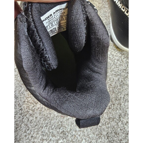 Under Armour Mens Hammer 3022173-001  Black Noir Football‎ Cleats Shoes Size 11 main image 8